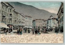 6600 Locarno 1903 - Marktszene