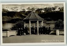 6000 Luzern Lucerne - Institut International Villa Rhätia Terrasse avec vue sur les Alpes