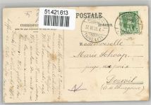 2000 Neuchâtel Neuenburg 1908 - Mädchen-Pensionat Mme. Perna