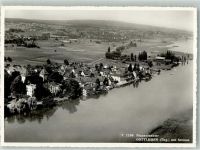 8274 Gottlieben Foto AK Fliegeraufnahme Schloss