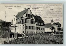 W7158 Oppenweiler Verlag Schaller Nr. 2400 - Lungenheilstätte Wilhelmsheim Tuberkulose 1909