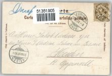 8000 Zürich 1900 Lithographie See mit Schneebergen Kirche
