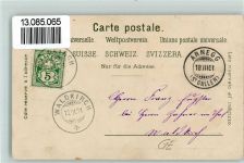 Geneve Tracht - Frau mit Blumenkorb - Verlag Carl Künzli Nr. 72 Künzli 1901