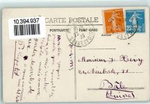 1820 Montreux 1923 Gebrauchsspuren Grand Hotel Eden et vue sur Glion et Caux