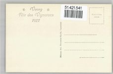 1800 Vevey - Winzerfest 1927
