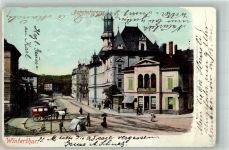 8400 Winterthur 1902 Gebrauchsspuren Hotel Terminus Bahnhofstrasse