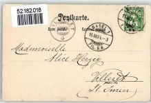 4000 Basel Bâle 1904 - Isteinerklotz