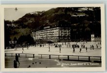 Villars VD - Eisbahn Hotel Villars Palace