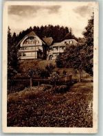 8942 Oberrieden 1927 Gebrauchsspuren Pension Berlgi
