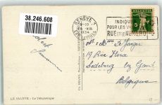 1200 Genève Genf 1934 Foto AK Seilbahn Le Saleve