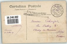 6600 Locarno 1909 Foto AK Riva del Lago Maggiore Marke bildseitig