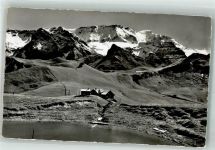 Lenk im Simmental Hahnenmoos-Pass Motiv Schweiz Foto AK