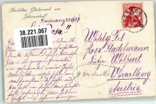 8374 Dussnang 1909 Gebrauchsspuren Marien- Kirche Haushaltungsschule Jahreswechsel