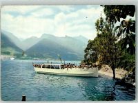 8872 Weesen Foto AK Schiffbetrieb Qinten Motorschiff am Walensee