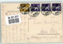 9400 Rorschach 1911 Gebrauchsspuren Bodensee