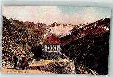 Furka Foto AK Hotel Pension Bellvedere