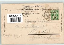 Rochers de Naye 1901 Gebrauchsspuren Hotel Bahnhof Bergbahn großer Bug