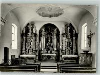 7317 Valens Foto AK Pfarr- Kirche innen