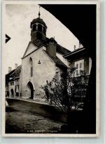 1296 Coppet Foto AK Kirche