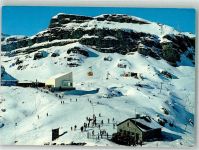 3963 Montana Winter Seilbahn Gasthaus des Violettes