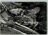 8266 Steckborn Foto AK Fliegeraufnahme Schloss Glarisegg