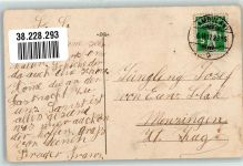 Junges Paar in Tracht mit Pfeife und Wein Poesie / Liebe Tracht Schweiz 1912 Künstlerkarte