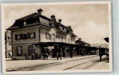 Wattwil Bahnhof Feldpost Felbatterie 50 Bahnhof Schweiz Foto AK