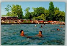 1110 Morges Foto AK Schwimmbad