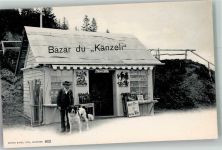 Rigi Kulm Foto AK Berhardiner Geschäft Bazar du Känzli