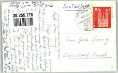 6490 Andermatt 1960 Winter Kirche