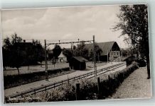 6208 Oberkirch LU Foto AK Bahnhof Haltestelle Feldpost Geb.Train Kol. VI/4