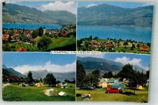6072 Sachseln 1960 Foto AK Camping Ewil Sarnersee