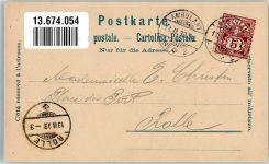 1422 Grandson 1899 Lithographie Schloss Kirche