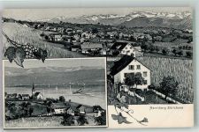 8704 Herrliberg Foto AK Zürichsee
