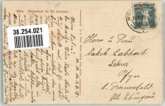 4000 Basel Bâle 1919 Foto AK St. Jakobs - Denkmal