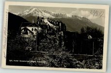 7206 Igis 1927 Foto AK Hotel Sanatorium