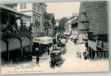 3800 Interlaken Foto AK Postkutsche Hotel Post Apotheke