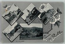 9055 Bühler 1908 Foto AK Gruss aus