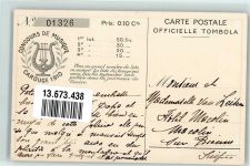 1227 Carouge GE La Praille Lithographie Concours Internsational de Musique 1910