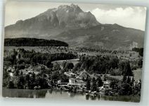 6000 Luzern Lucerne 1963 Foto AK Hotel St. Niklausen