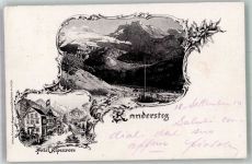 3718 Kandersteg 1910 - Hotel Alpenrose