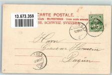 7602 Casaccia 1907 Foto AK Hotel und Pension Stampa