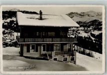 1885 Chesières 1918 Gebrauchsspuren Winter Pension