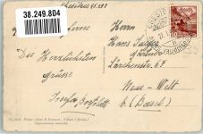 1885 Chesières 1918 Gebrauchsspuren Winter Pension