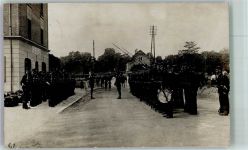 4000 Basel Bâle 1914 Foto AK Grenze Besetzung 1914 Wacht an der Eisenbahnbrücke Uniform