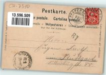 7310 Bad Ragaz 1901 Lithographie Rheintal