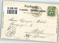 8700 Küsnacht ZH 1902 Radierung sign. Ringger, R. Weinhalde Bühl