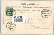 Landquart Bahnhof Bahnhof Schweiz 1903 Foto AK