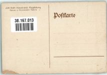 O3000 Magdeburg sign. Bohrdt Hans Attische Triere Kriegsschiff Joh. Gottl. Hauswaldt Cacao u. Chokoladen Fabrik Schokolade Gebrauchsspuren