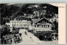 3860 Meiringen Foto AK Hotel Bahnhof